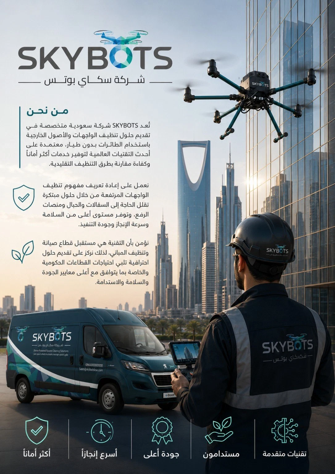 من نحن في SKYBOTS
