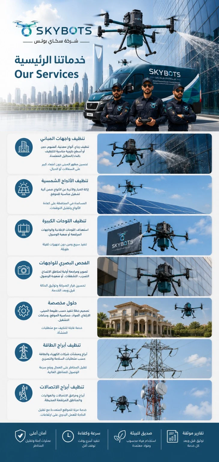 خدماتنا الرئيسية